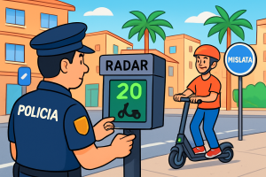 Imagen - Mislata refuerza el control de patinetes eléctricos con radar específico