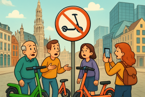 Imagen - Bruselas prohibirá los patinetes eléctricos de alquiler en 2026