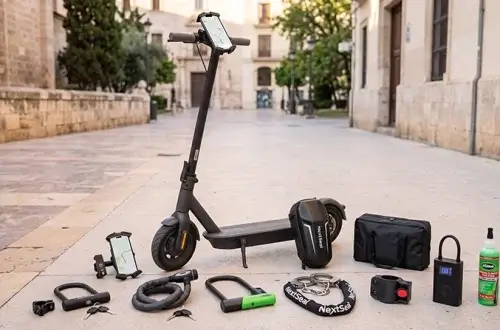 Los 10 accesorios más útiles para tu patinete eléctrico